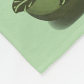 Schattigee Giraffe fleece Deken (Hoek)