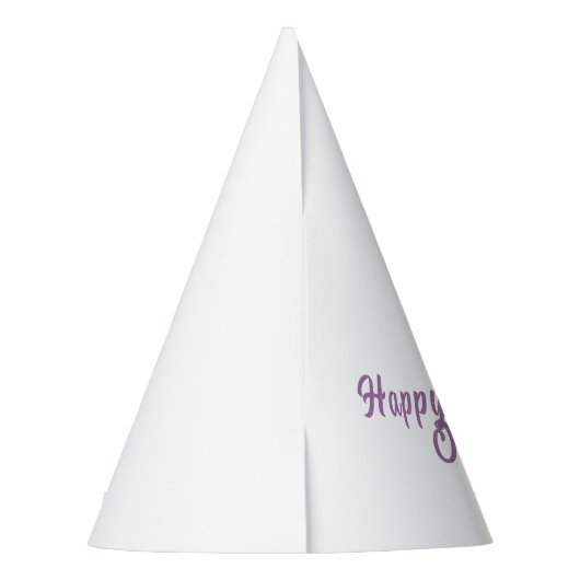 Schattigee giraffe gefeliciteerd feesthoedjes (Achterkant)