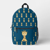 Schattigee Giraffe genderneutraal Bedrukte Rugzak (Voorkant)