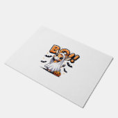 Schattigee Giraffe Ghost Boo Halloween Kostuum Zoo Deurmat (Schuin)