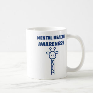 Schattigee Giraffe hersenziekte Animal Mental Heal Koffiemok