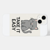 Schattigee Giraffe iPhone Case – Safari stijl met  (Achterkant (horizontaal))