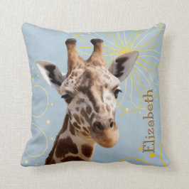 Schattigee Giraffe kantelkop Kussen