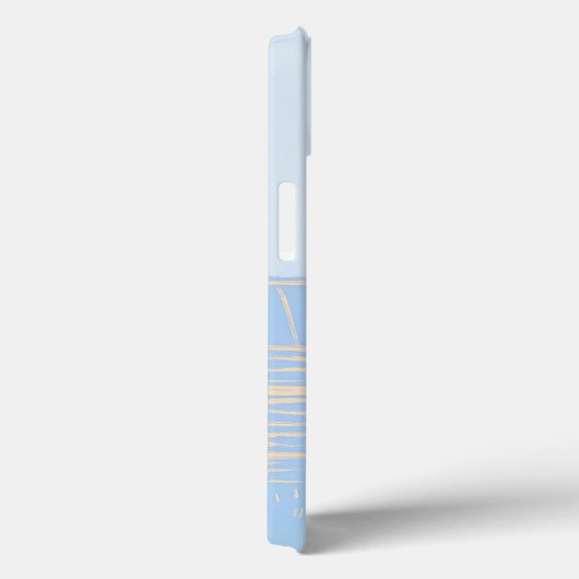 Schattigee giraffe lichtblauwe pop kunst Case-Mate iPhone case (Achterkant / Rechts)