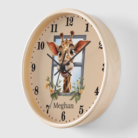 Schattigee giraffe liefhebbers Voeg naam toe (Hoek)