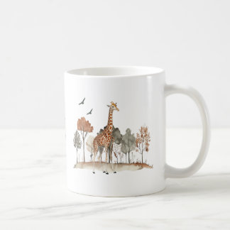 Schattigee Giraffe met aangepaste tekst Koffiemok