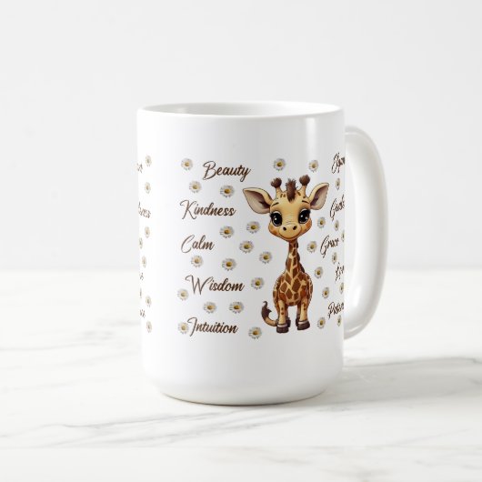 Schattigee Giraffe Mok (Voorkant rechts)