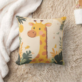 Schattigee Giraffe Oerwoud Exotische Safari Dier K Kussen (Deken)