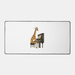 Schattigee Giraffe Spelen Piano Giraffes Musicus M Bureaumat
