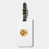 Schattigee Giraffe Tekening Cartoon Stijl Bagagelabel (Voorkant verticaal)