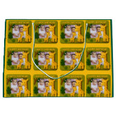 Schattigee Giraffe Verjaardag Foto  Groot Cadeauzakje (Voorkant)