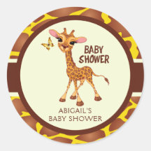 Schattigee Giraffe & Vlinder, Baby shower
