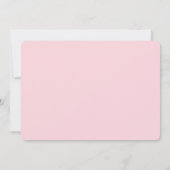 Schattigee Giraffe Waterverf Het is een meisje! Ba Kaart (Achterkant)