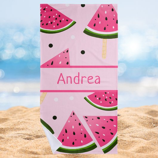Schattigee Girly Cool Watermelon Strandlaken