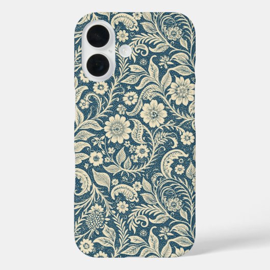 Schattigee Girly Floral Art Nouveau Design Case-Mate iPhone Case (Achterkant)