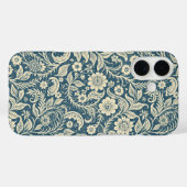 Schattigee Girly Floral Art Nouveau Design Case-Mate iPhone Case (Achterkant (horizontaal))