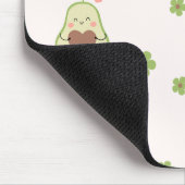 Schattigee Girly Kawaii Avocado Grappige Muismat (Hoek)