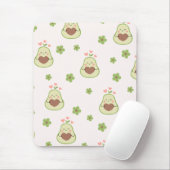 Schattigee Girly Kawaii Avocado Grappige Muismat (Met muis)