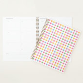Schattigee girly leuk aangepaste conversatie harte planner (Display)