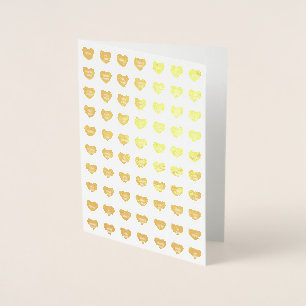 Schattigee girly leuk aangepaste conversatie snoep folie kaarten