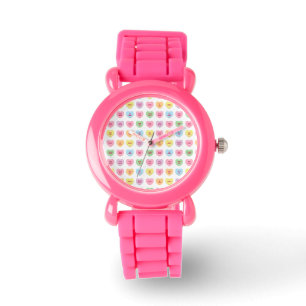 Schattigee girly leuk aangepaste conversatie snoep horloge