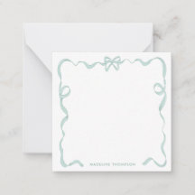 Schattigee Girly Mint Groene Bow Ribbon Lijst