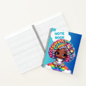 Schattigee girly notitieboek ontwerp / Chibi (Binnen)