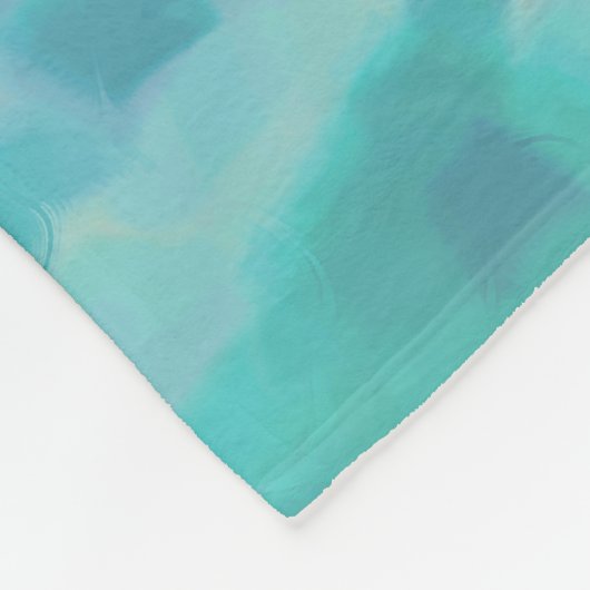 Schattigee girly Paarse zeemeermin flamingo met na Fleece Deken (Hoek)