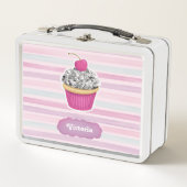 Schattigee Girly Pink Cupcake (Voorkant)