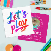 Schattigee Girly Pink Mama Calling Paint Script Fo Vierkante Visitekaartje