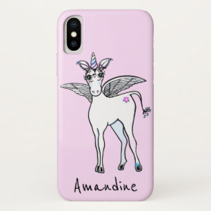 Schattigee girly Unicorn magie Case-Mate iPhone Case