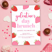 Schattigee Girly Valentijns's Galentine's Day Brun Kaart