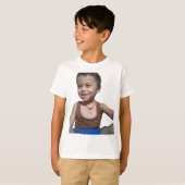 Schattigee glimlach boby t-shirt (Voorkant volledig)