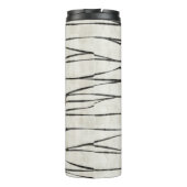 Schattigee glimlachende mummie thermosbeker (Achterkant)