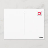 Schattigee glimlachende zonneschijn houden stralen briefkaart (Achterkant)