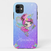 Schattigee Glitter Fairy Case-Mate iPhone Case (Achterkant)