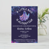 Schattigee Glitter Little Boo is bijna te wijten a Kaart (Staand voorkant)