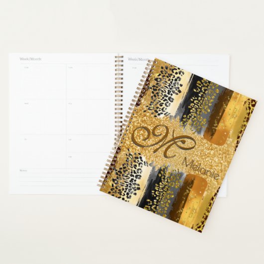 Schattigee glitter Spiral Notitieboek (Display)