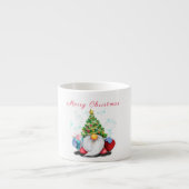 Schattigee Gnome Christmas Espresso Cup Espresso Kop (Voorkant)