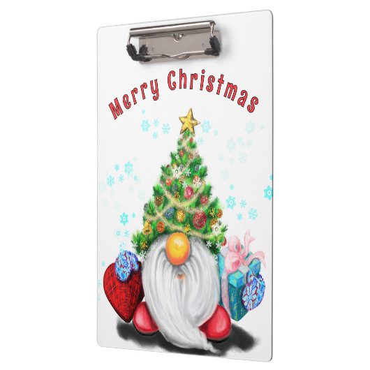 Schattigee Gnome Christmas Klembord (Links)