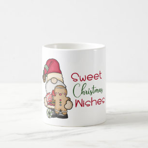Schattigee Gnome Gingerbread Sweet Christmas Wishe Koffiemok