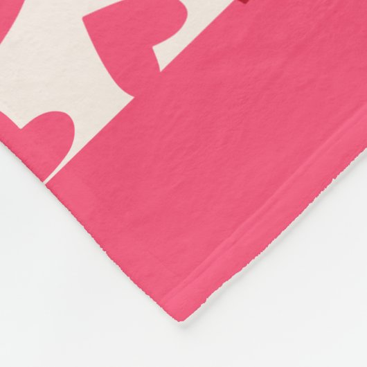 Schattigee Gnome Holding Hart Gepersonaliseerd Fleece Deken (Hoek)