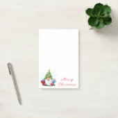 Schattigee Gnome in Christmas Tree Pet Post-it® no Notes (Kantoor)