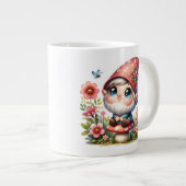 Schattigee Gnome- Jumbo Mok (Voorkant rechts)