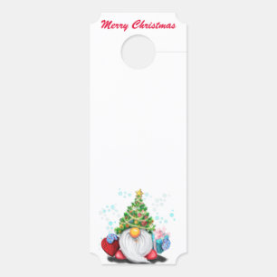 Schattigee Gnome kerstdeurhanger Deurhanger