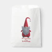Schattigee Gnome Merry Christmas Vakantie Favor Ba Bedankzakje (Voorkant)