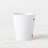 Schattigee Gnome Red Pet Christmas Stocking Candy  Latte Mok (Voorkant)