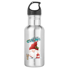 Schattigee Gnome Santa Claus Rendier Waterfles