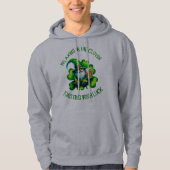Schattigee Gnome St Patrick's Day met bier | Hoodie (Voorkant)