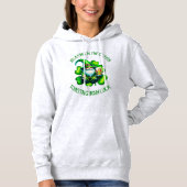 Schattigee Gnome St Patrick's Day met bier | Hoodie (Voorkant)
